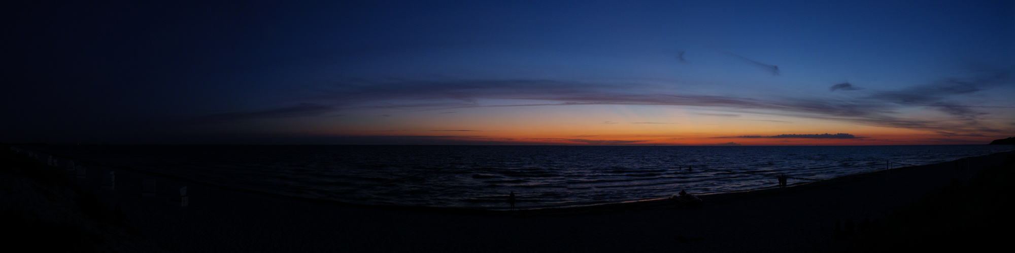 Abendstimmung an der See