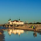 Abendstimmung an der Seebrücke Ahlbeck 