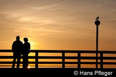 Abendstimmung an der Seebrücke