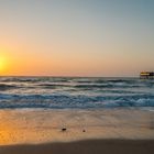 Abendstimmung an der Seebrücke von Swakopmund