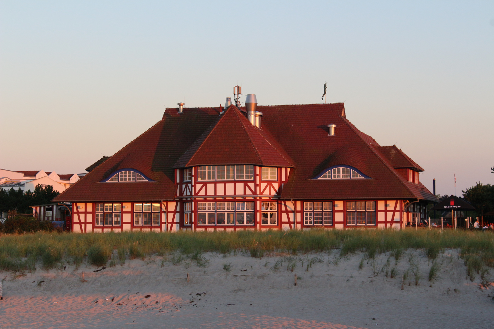 Abendstimmung an der Seebrücke von Zingst