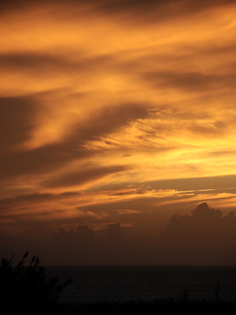 Abendstimmung an der Spanischen Atlantikküste