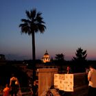 Abendstimmung an der spanischen Treppe