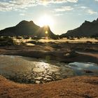 Abendstimmung an der Spitzkoppe