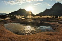 Abendstimmung an der Spitzkoppe