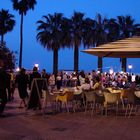 Abendstimmung an der Strandpromenade