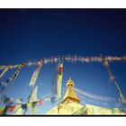 Abendstimmung an der Stupa von Bodnath