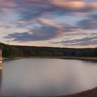 Abendstimmung an der Talsperre Stollberg