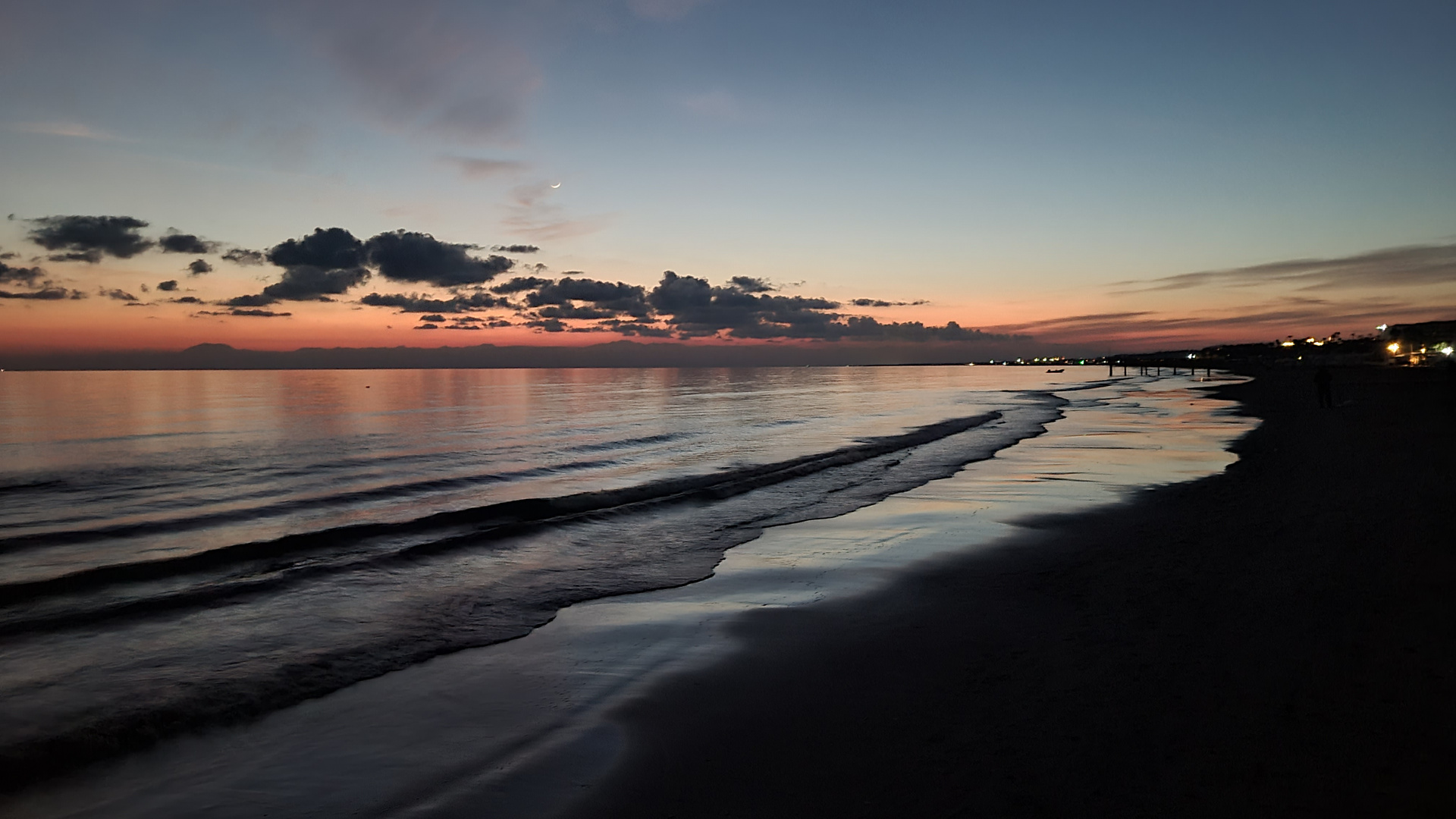 Abendstimmung an der Türk. Riviera bei Side