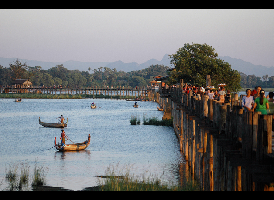 Abendstimmung an der U-Bein Bridge