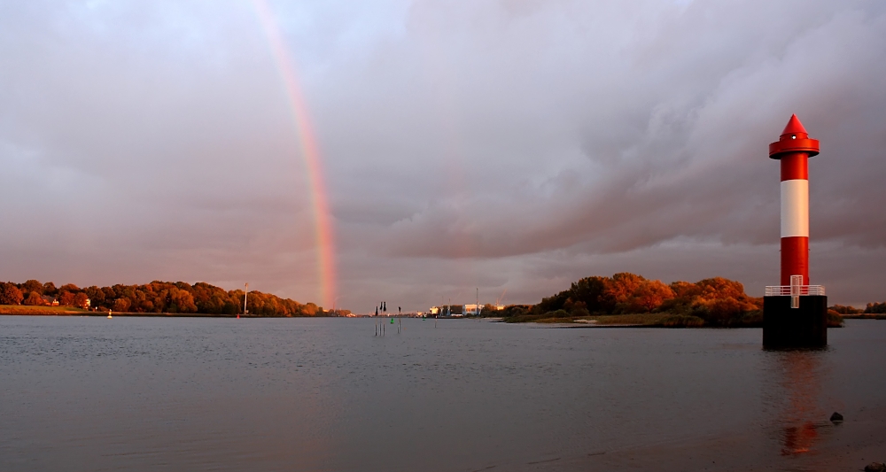 Abendstimmung an der Unterweser