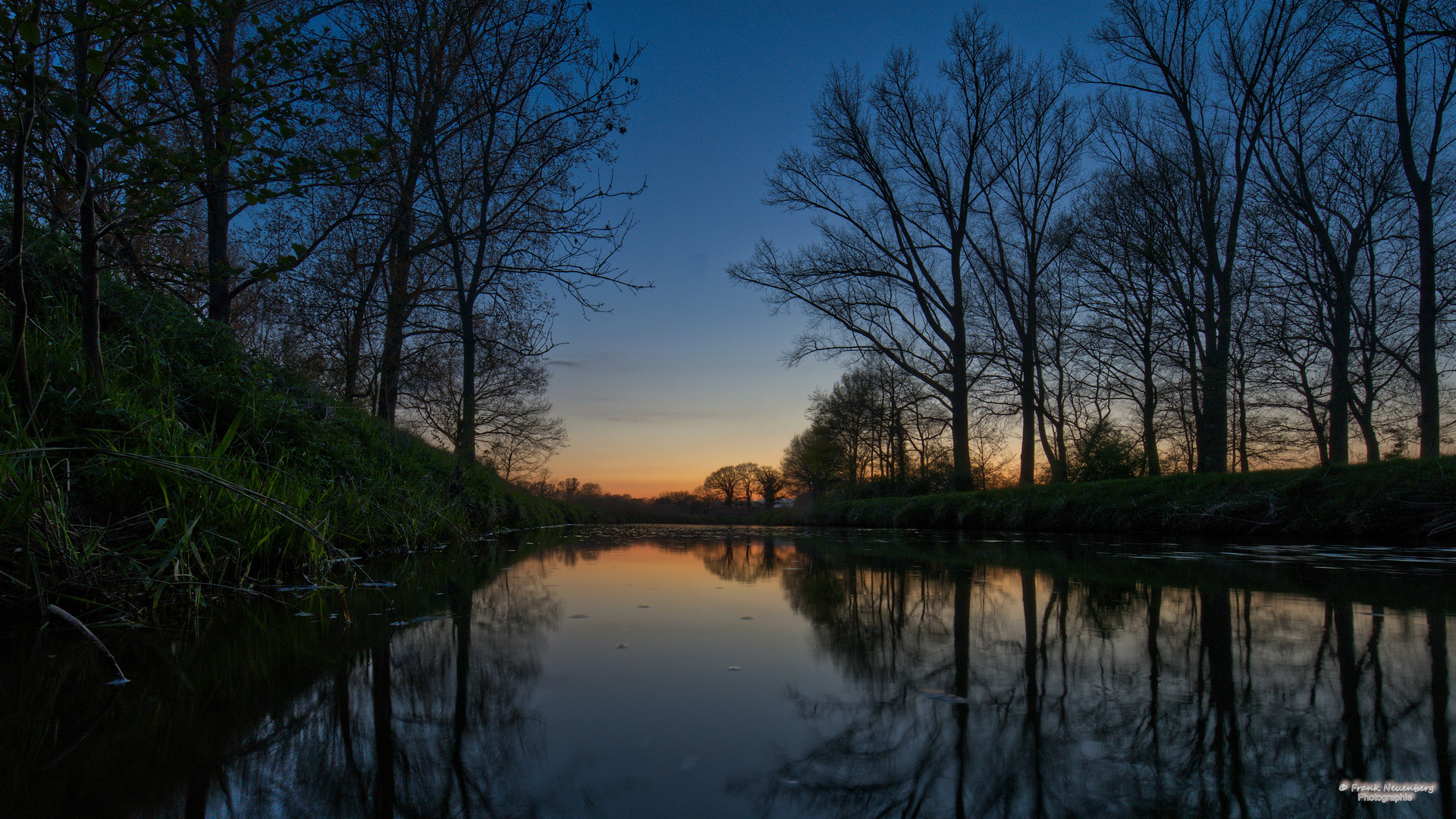 *** Abendstimmung an der Vechte ***