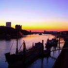 Abendstimmung an der Weser
