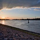 Abendstimmung an der Weser