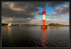 Abendstimmung an der Weser