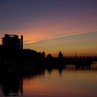 Abendstimmung an der Weser