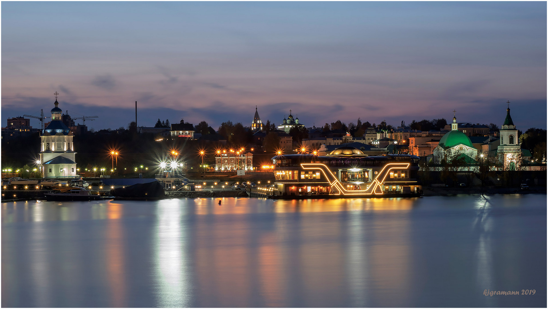 abendstimmung an der wolga in.... Foto &amp; Bild | world, spezial ...