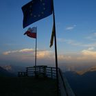 Abendstimmung an der Zwickauer Hütte