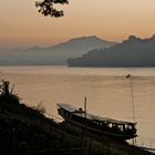 Abendstimmung an Luangprabang's Mekongufer