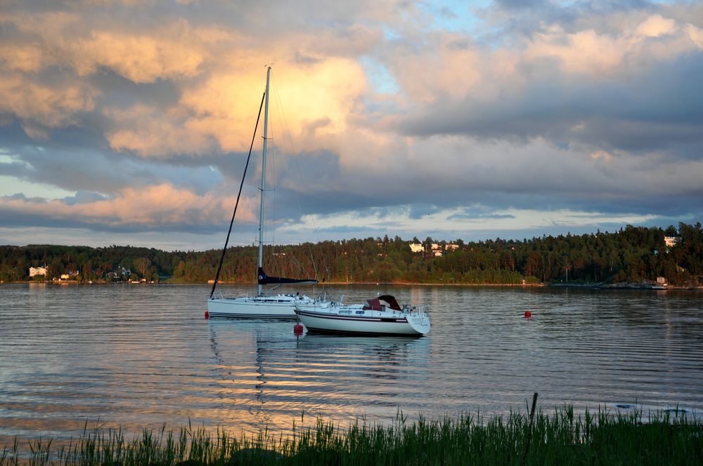 Abendstimmung an Mittsommer