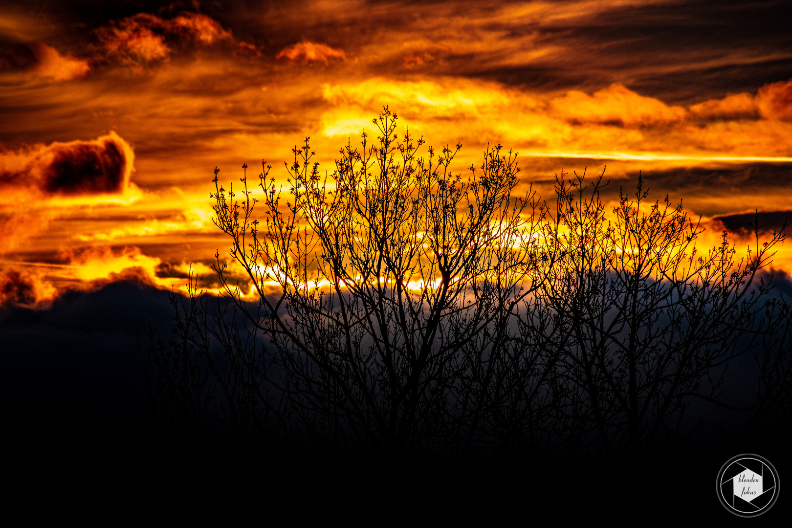 Abendstimmung an Neujahr