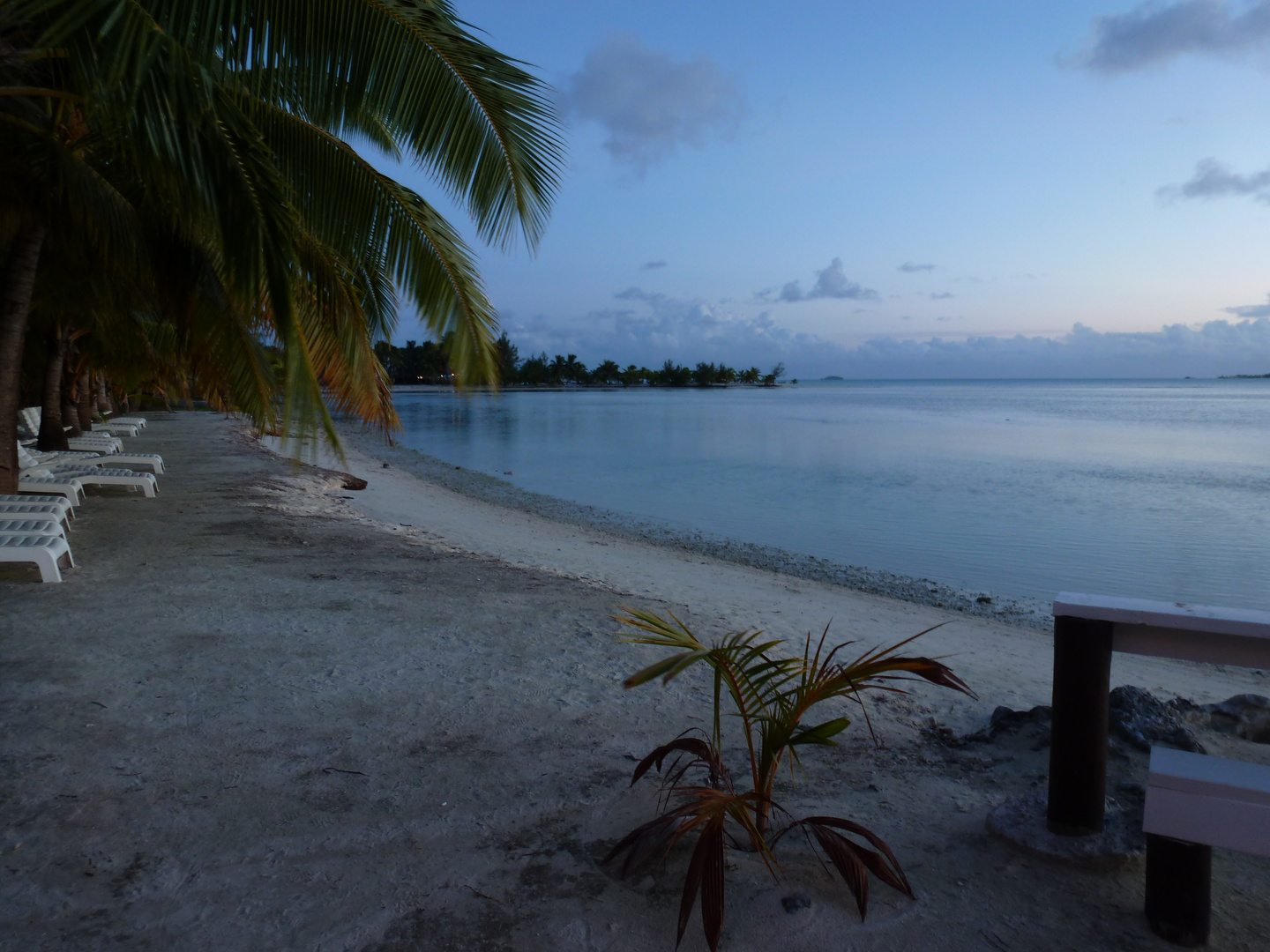 Abendstimmung auf Aitutaki