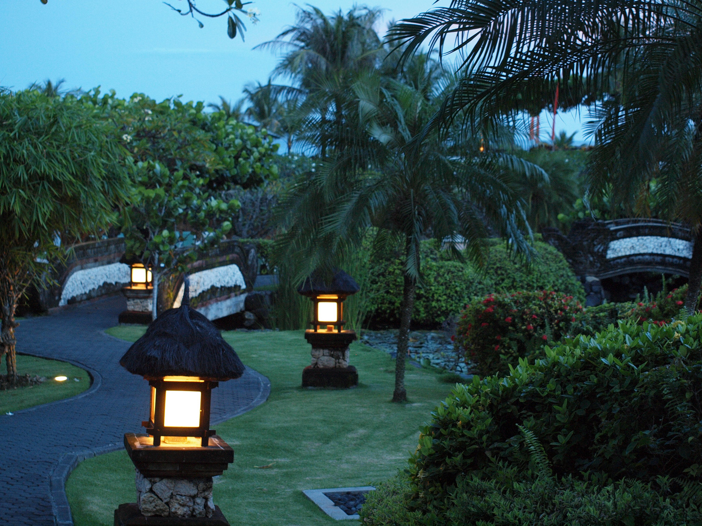 Abendstimmung auf Bali