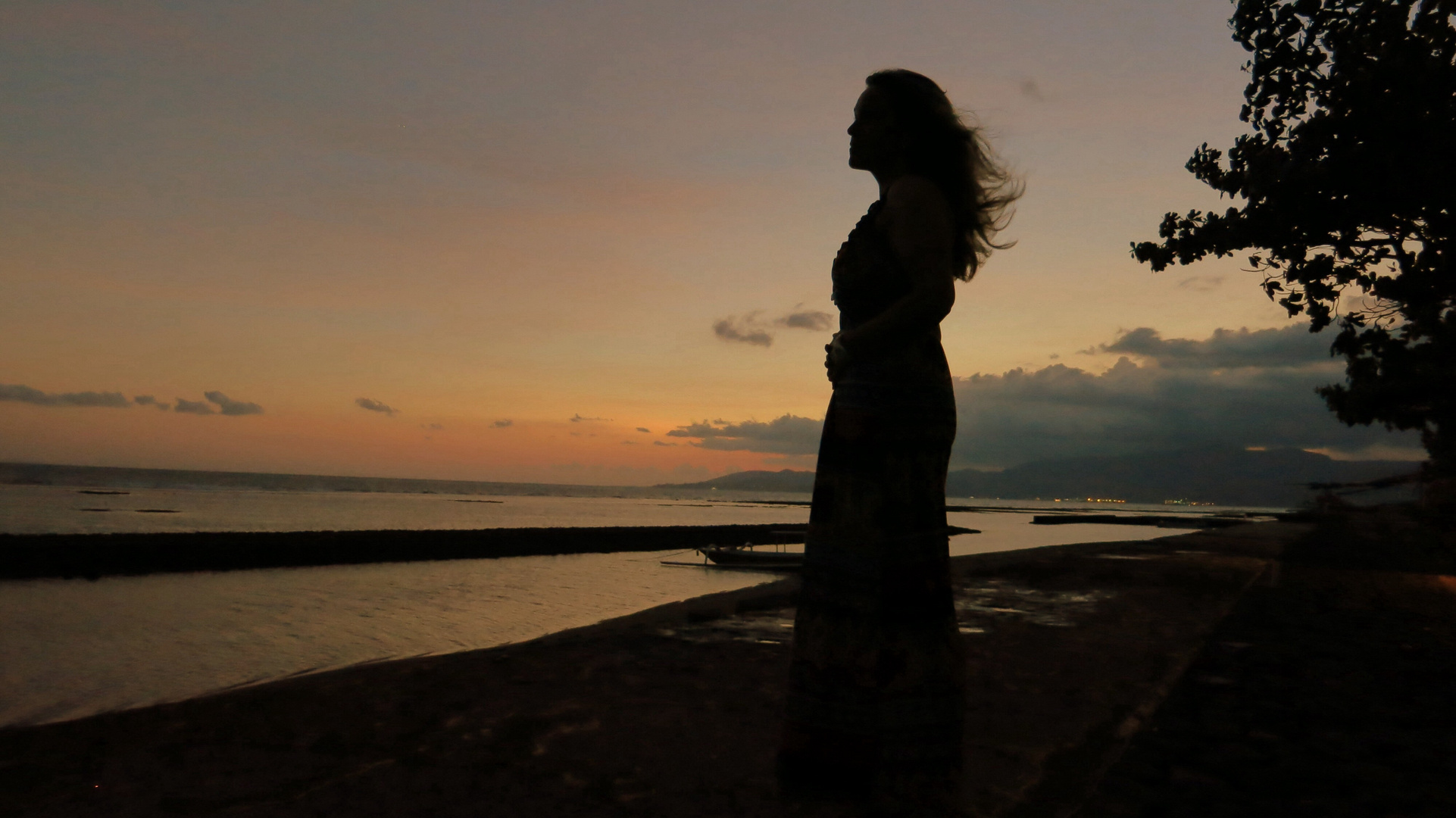 Abendstimmung auf Bali