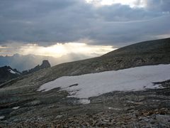 Abendstimmung auf Becs de Bosson. Kt.VS CH