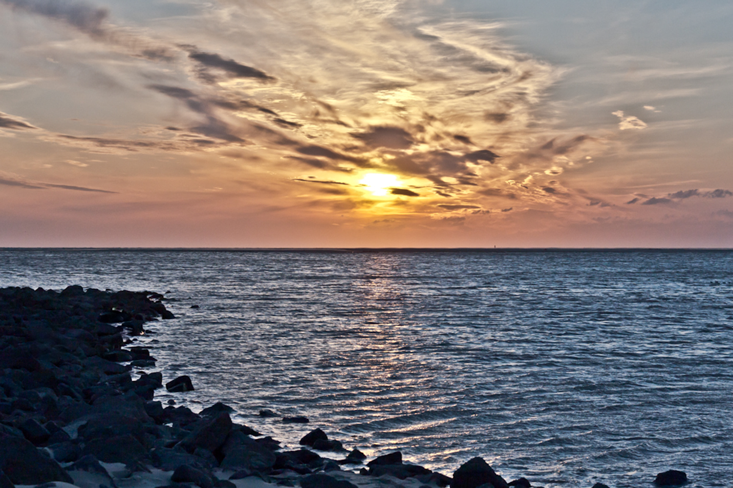 Abendstimmung auf Borkum