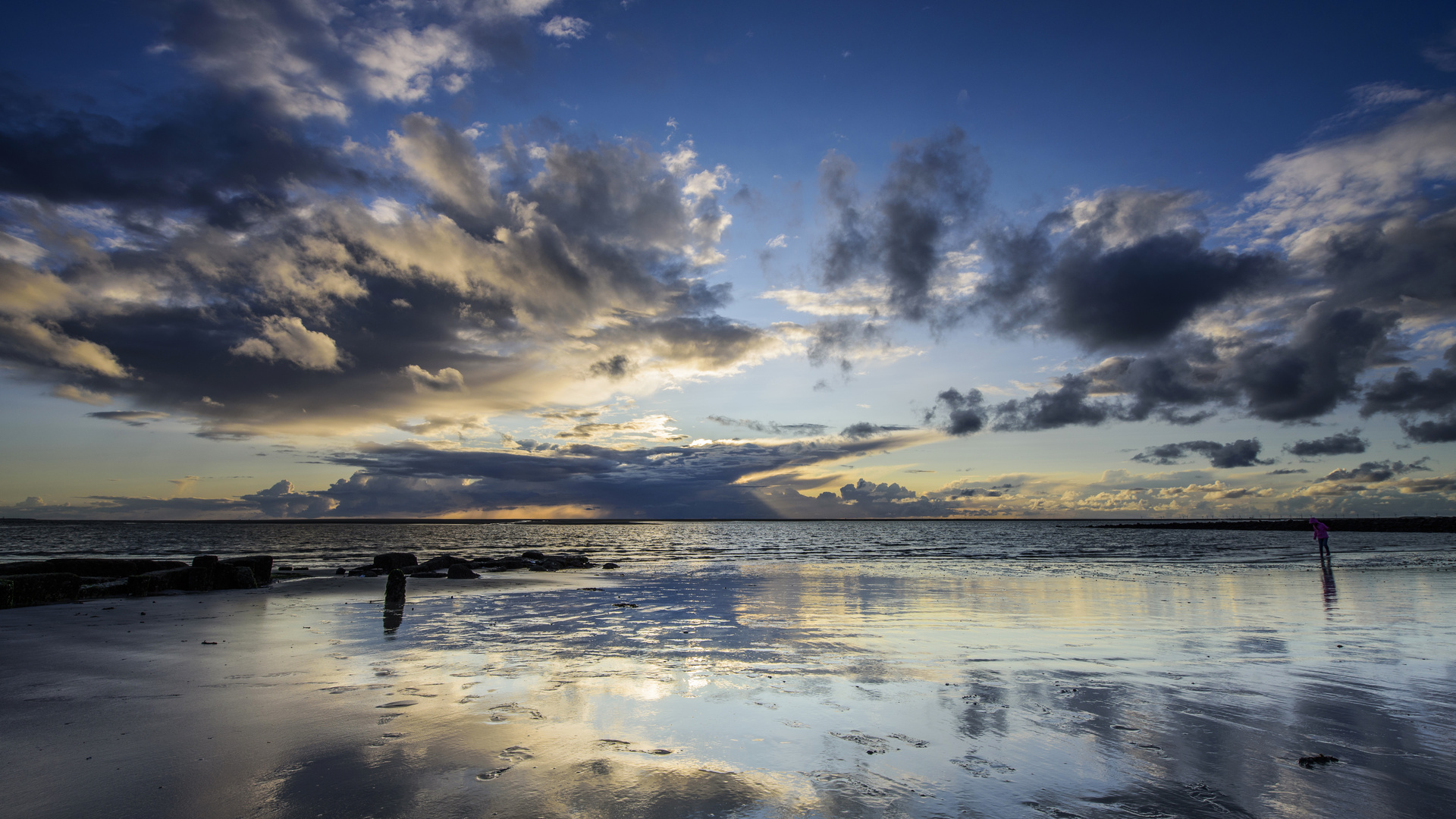 Abendstimmung auf Borkum