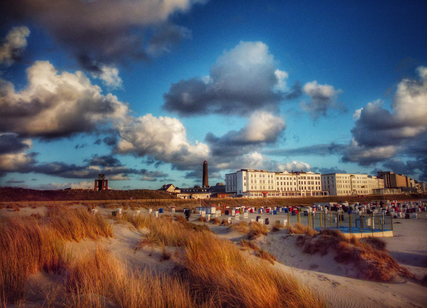 Abendstimmung auf Borkum 