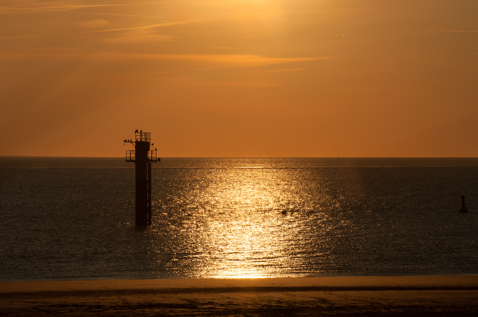 Abendstimmung auf Borkum