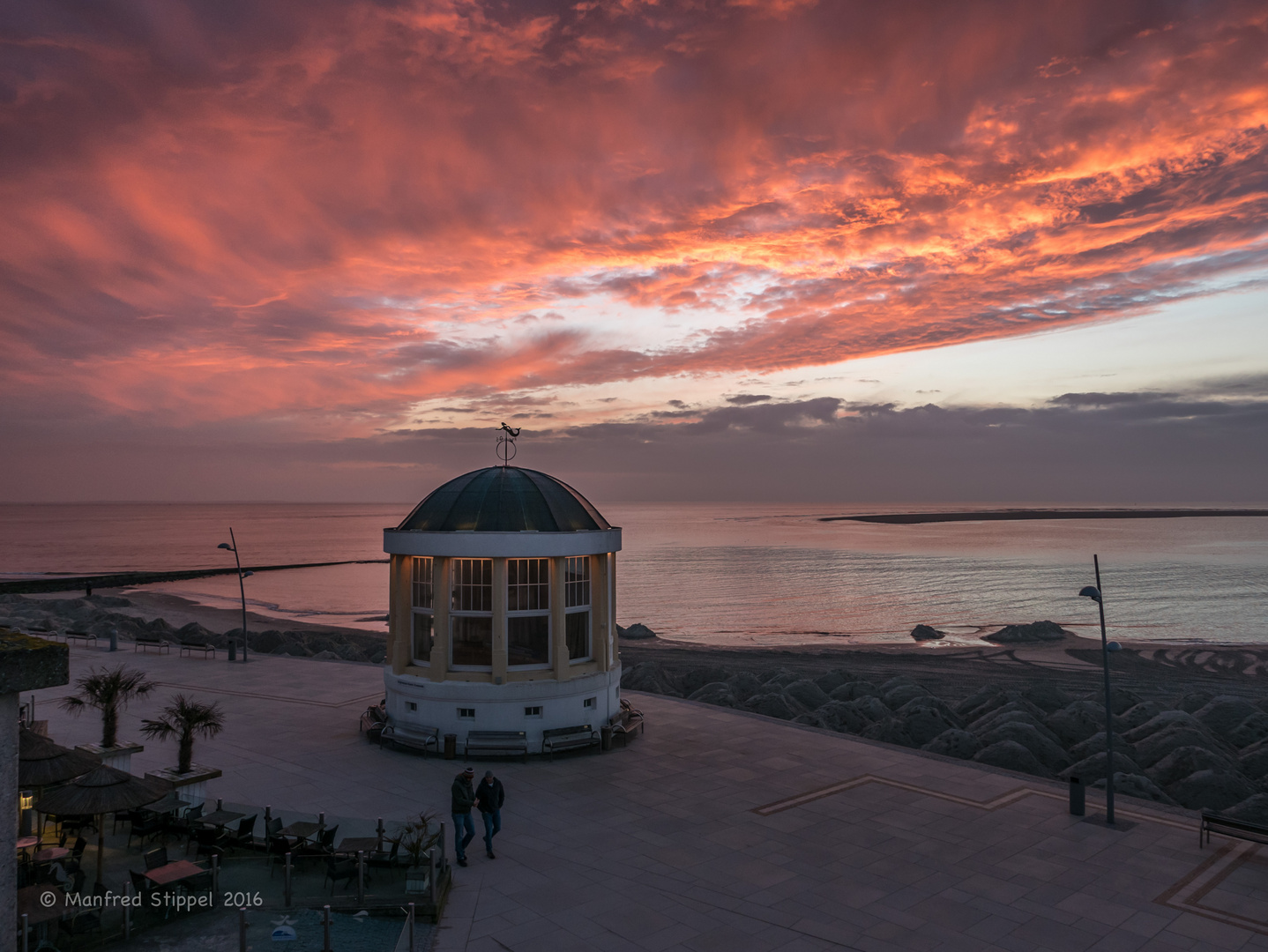 Abendstimmung auf Borkum