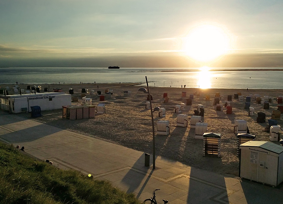 Abendstimmung auf Borkum