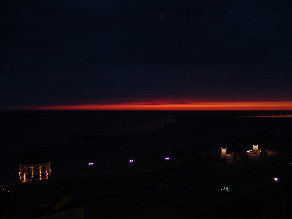 Abendstimmung auf Borkum