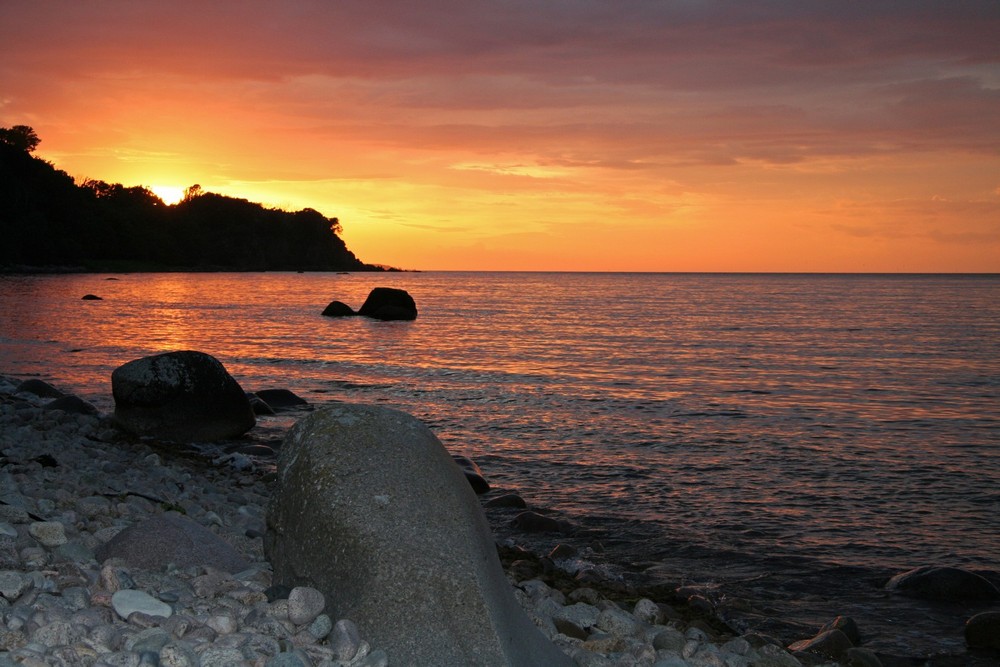 Abendstimmung auf Bornholm