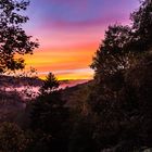 Abendstimmung auf Burg Hirschhorn am Neckar