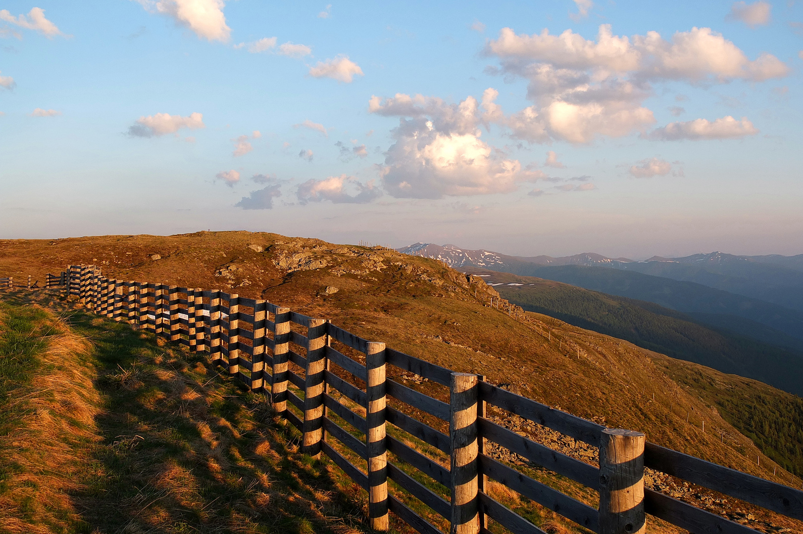 Abendstimmung auf dem Aineck 2220 m / Kärnten Teil 2