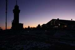 Abendstimmung auf dem Feldberg