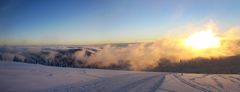 Abendstimmung auf dem Feldberg