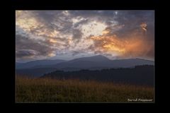 Abendstimmung auf dem Feldberg