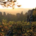 Abendstimmung auf dem Fels