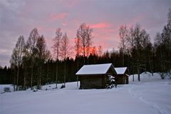 Abendstimmung auf dem Finnhof