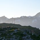 Abendstimmung auf dem Gebidem oberhalb Visperterminen