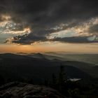 Abendstimmung auf dem großen Arber