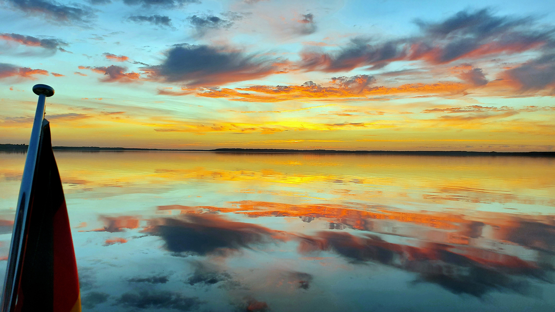 Abendstimmung auf dem Kölpingsee