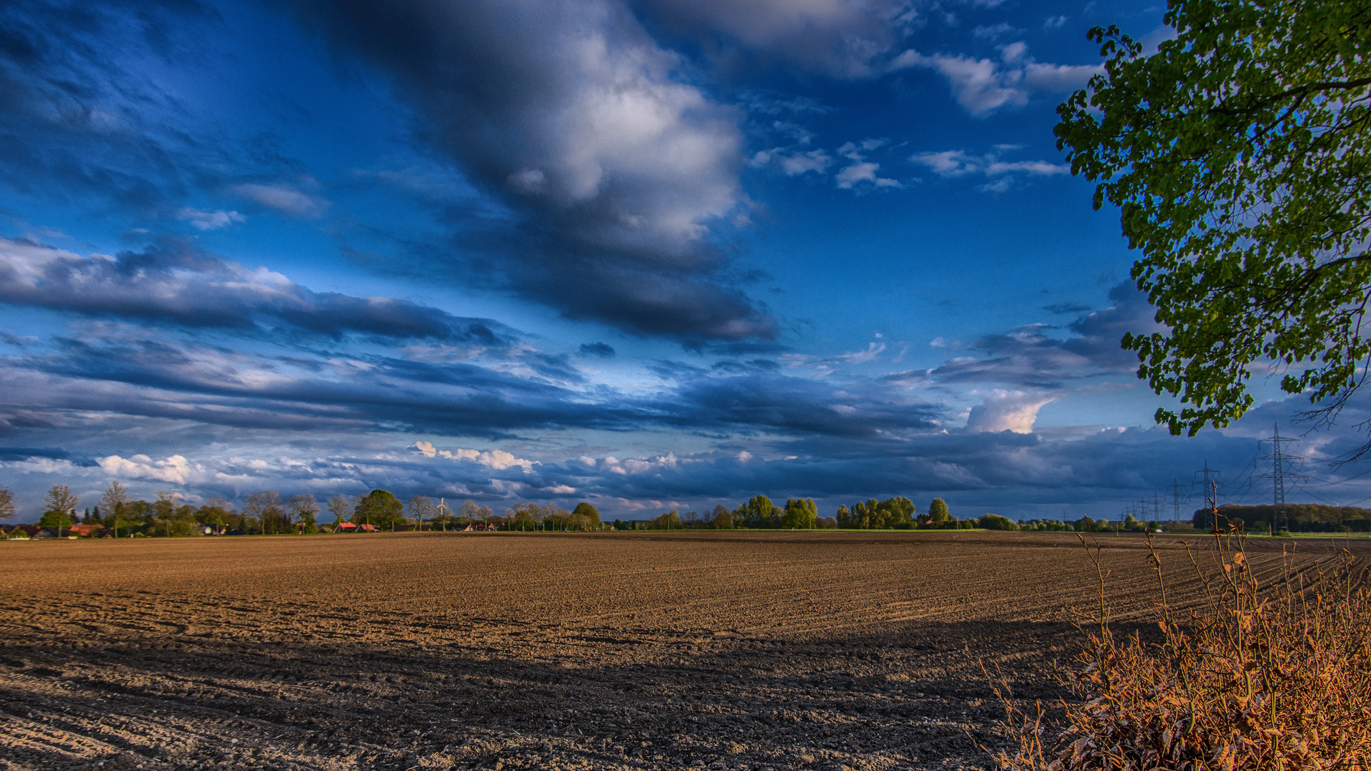 Abendstimmung auf dem Land