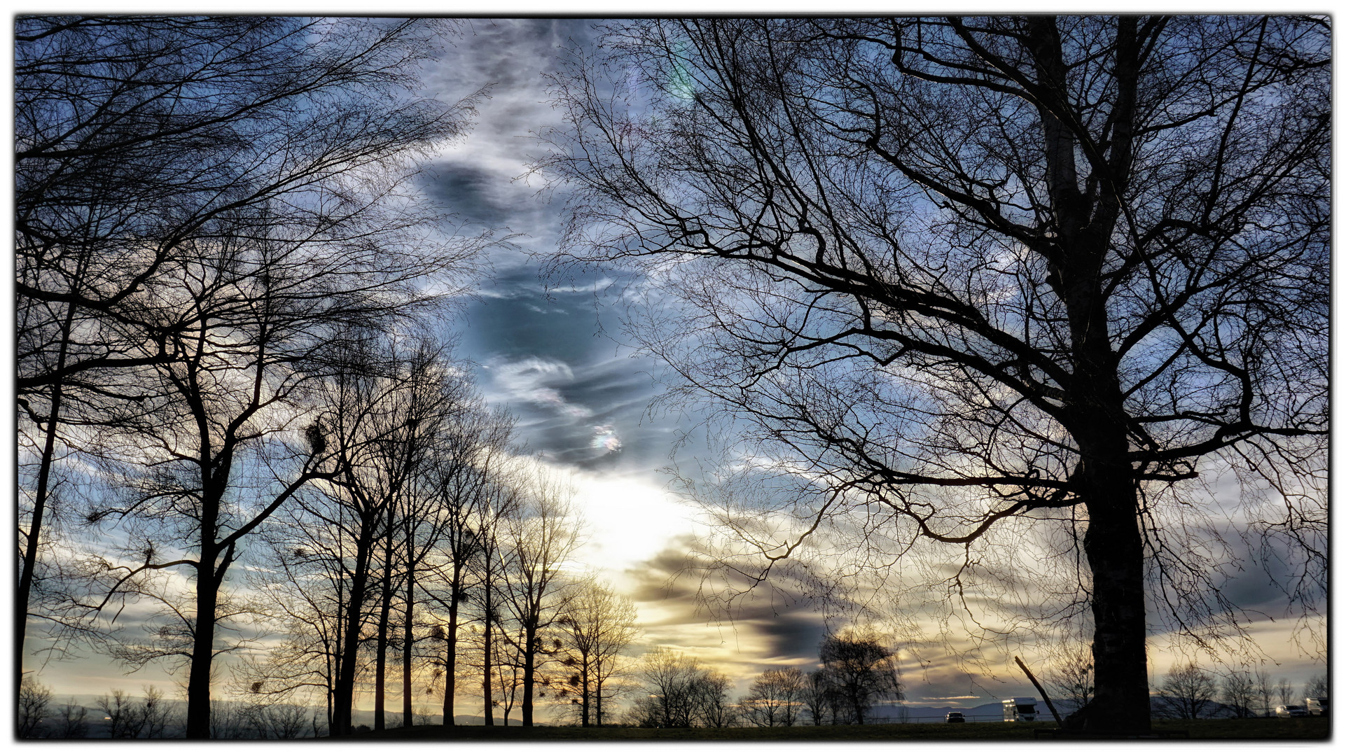 Abendstimmung auf dem Mont Vully