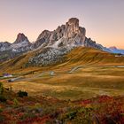 Abendstimmung auf dem Passo Giau